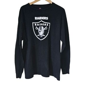 Oakland Raiders Majestic Longsleeve Tee Size XL